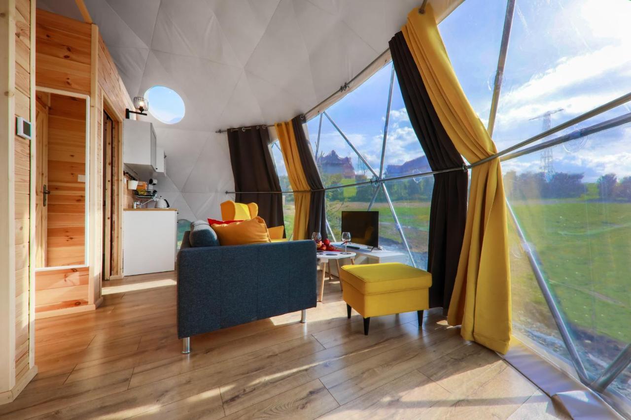 Bed and Breakfast Glamping Gliczarow Klapnioki Leśnica Esterno foto