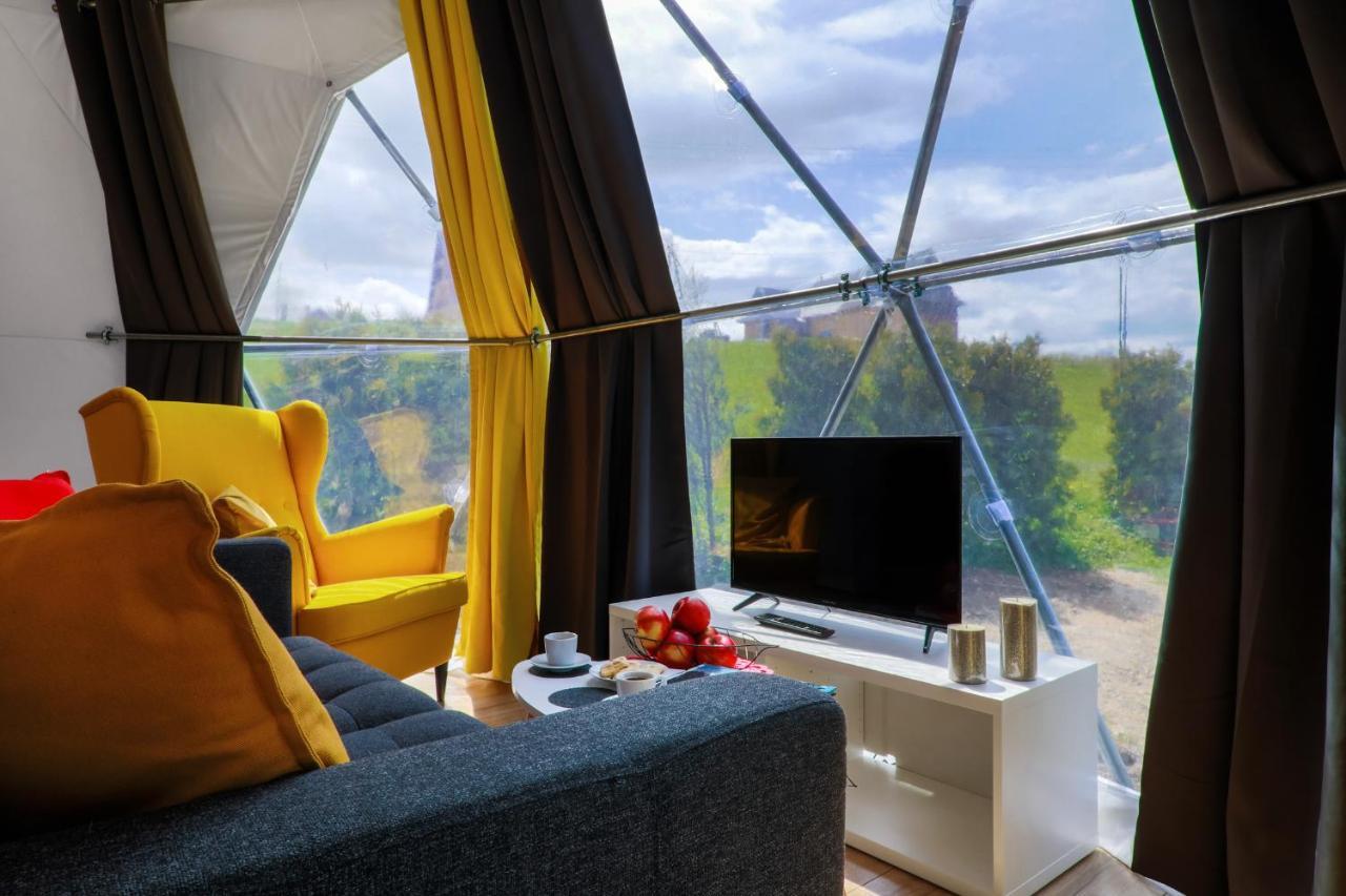 Bed and Breakfast Glamping Gliczarow Klapnioki Leśnica Esterno foto